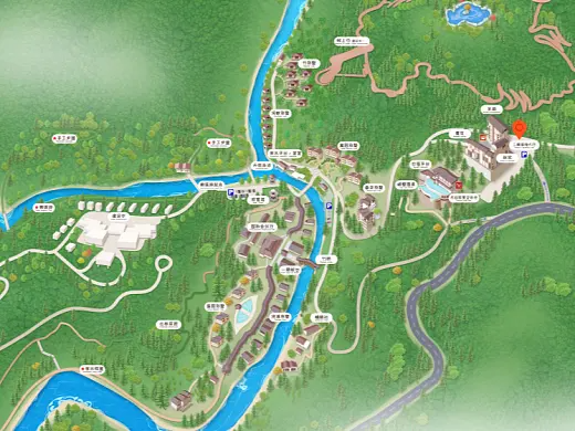 霸州结合景区手绘地图智慧导览和720全景技术，可以让景区更加“动”起来，为游客提供更加身临其境的导览体验。